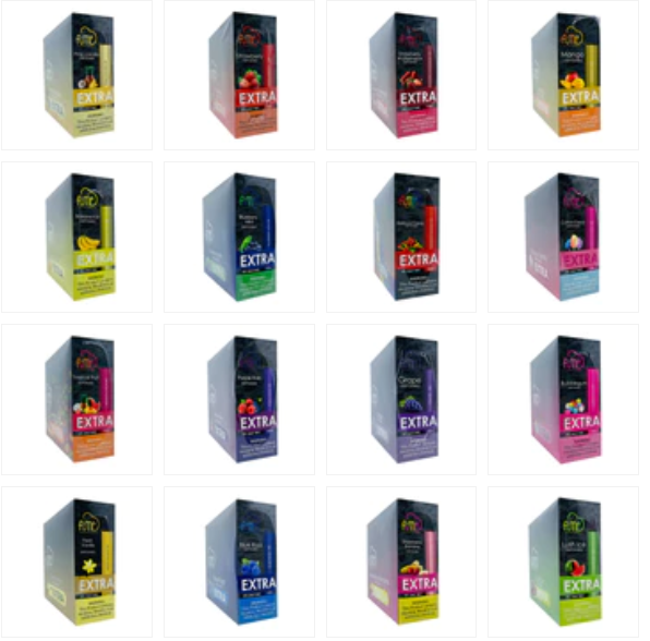 Which Fume Extra 1500 Puff Flavors are available in Bulk