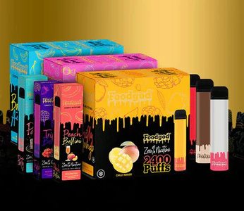 Food God 2400 Puff Zero Nicotine Disposable - Flavor Options