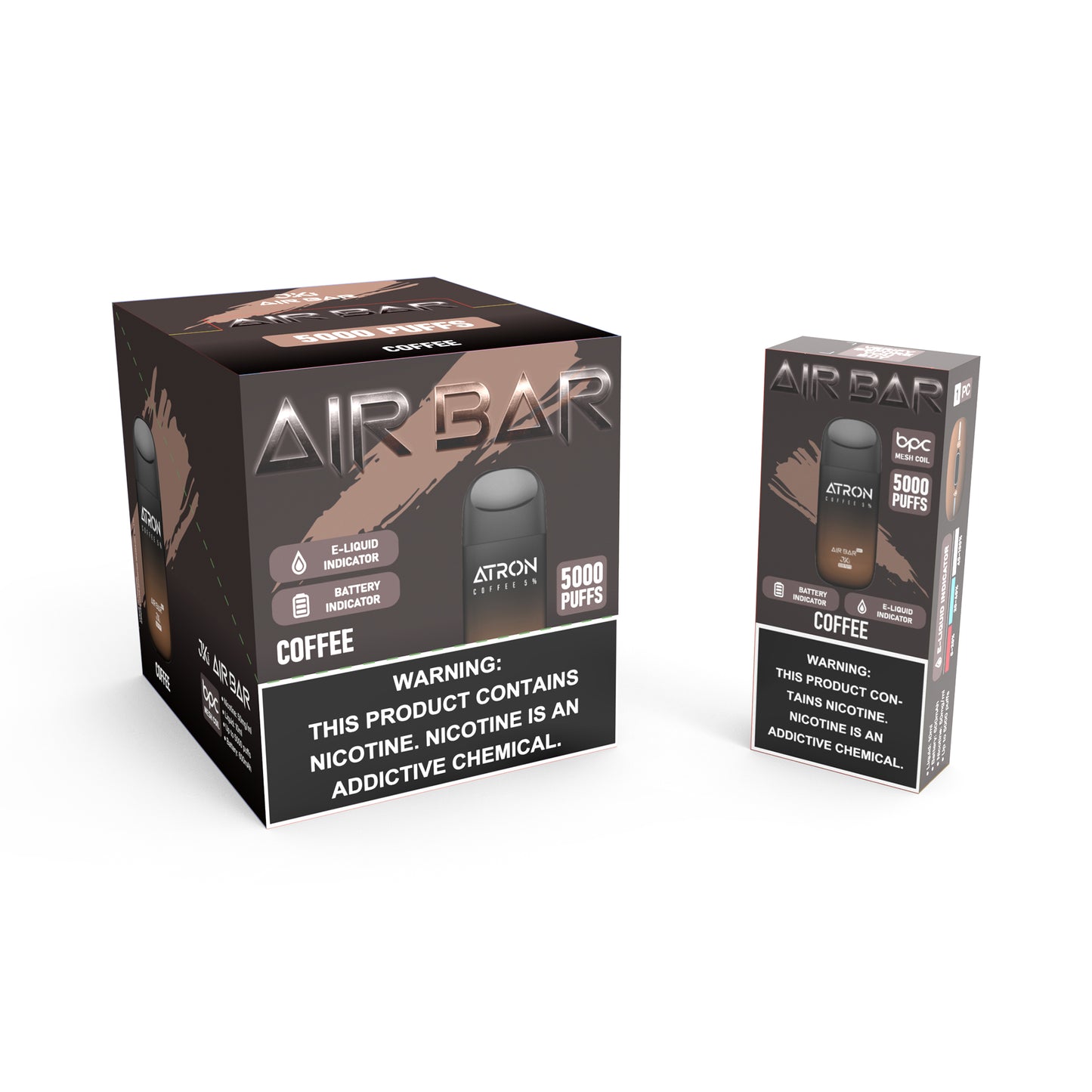Air Bar Atron 5000 Puff Disposable Vape Wholesale 10 Pack