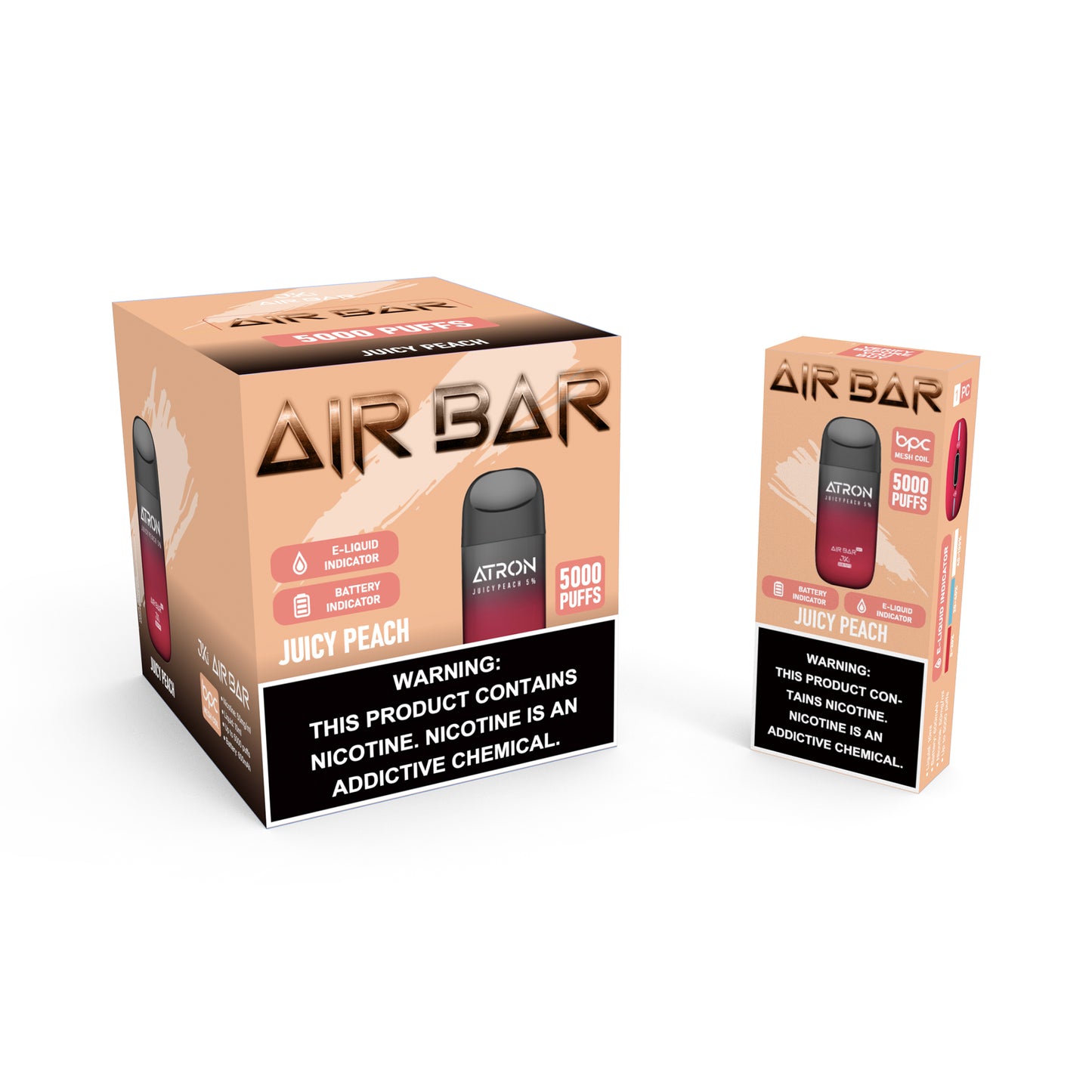 Air Bar Atron 5000 Puff Disposable Vape Wholesale 10 Pack