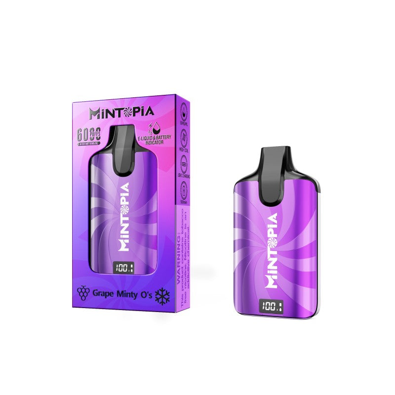 Mintopia 6000 Puff Disposable Vape Wholesale 5 Pack