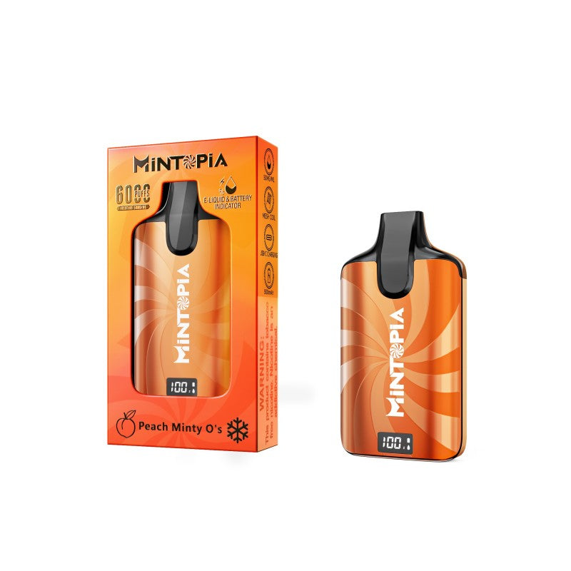 Mintopia 6000 Puff Disposable Vape Wholesale 5 Pack