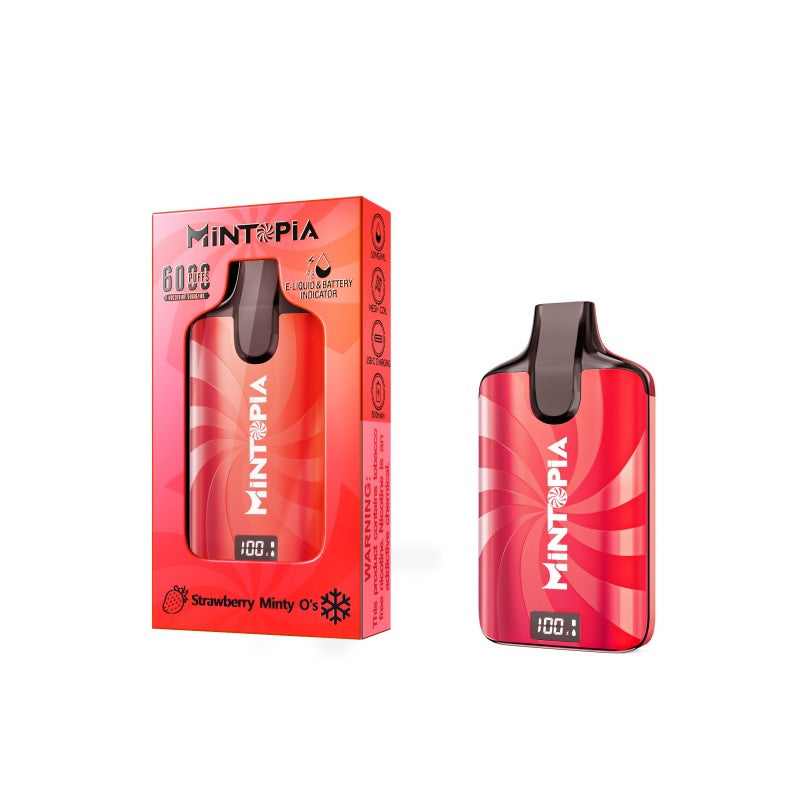 Mintopia 6000 Puff Disposable Vape Wholesale 5 Pack