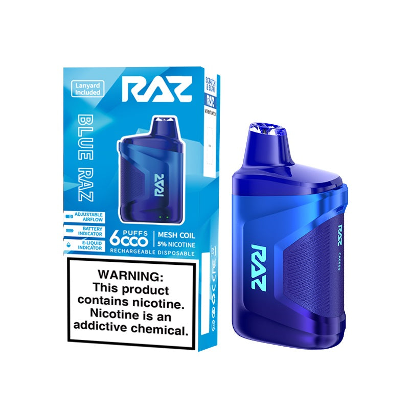 Raz CA6000 Puff Disposable Vape Wholesale 10 Pack