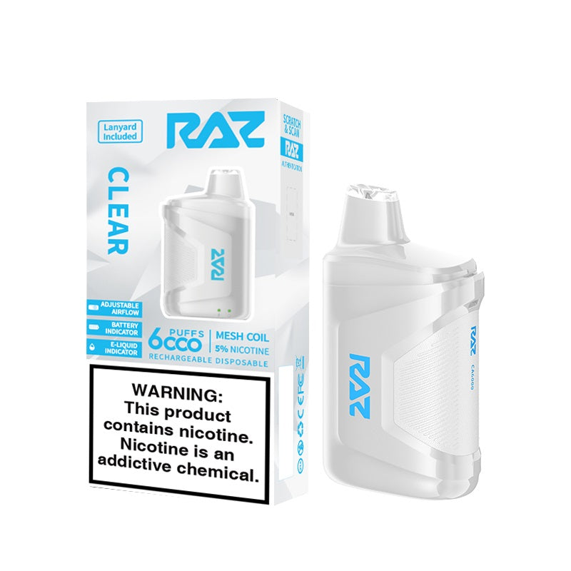 Raz CA6000 Puff Disposable Vape Wholesale 10 Pack