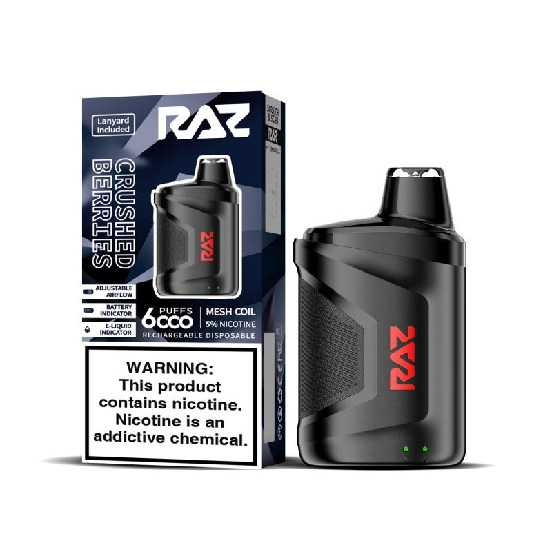 Raz CA6000 Puff Disposable Vape Wholesale 10 Pack