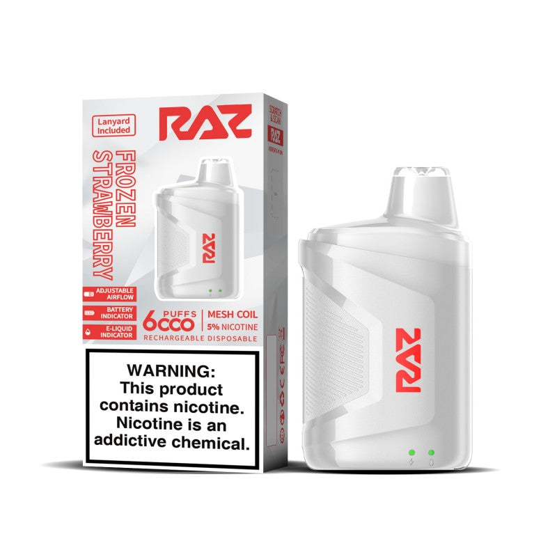 Raz CA6000 Puff Disposable Vape Wholesale 10 Pack