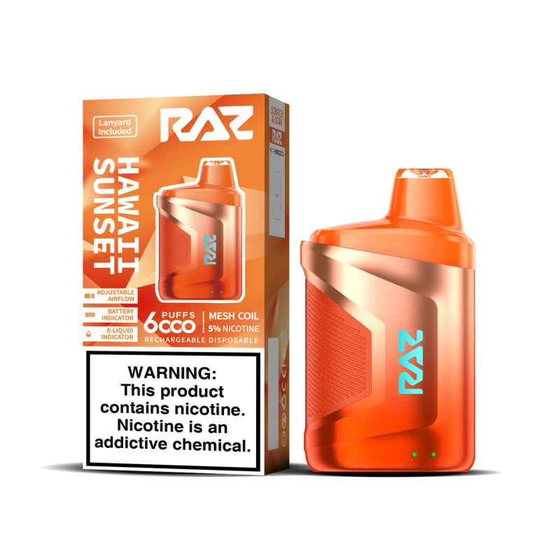 Raz CA6000 Puff Disposable Vape Wholesale 10 Pack