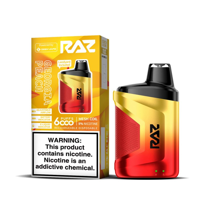 Raz CA6000 Puff Disposable Vape Wholesale 10 Pack