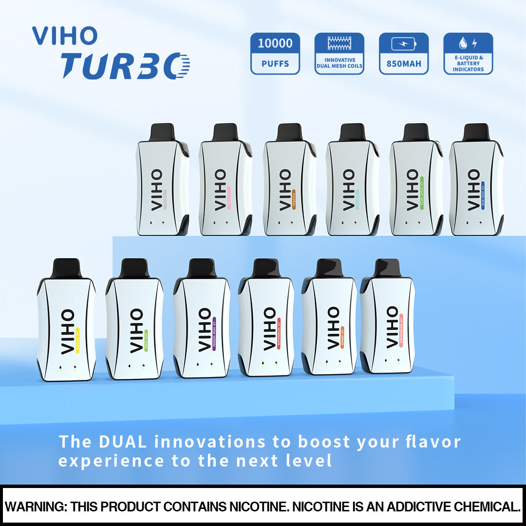 Viho Turbo 10000 Puff Disposable Vape Wholesale 5 Pack