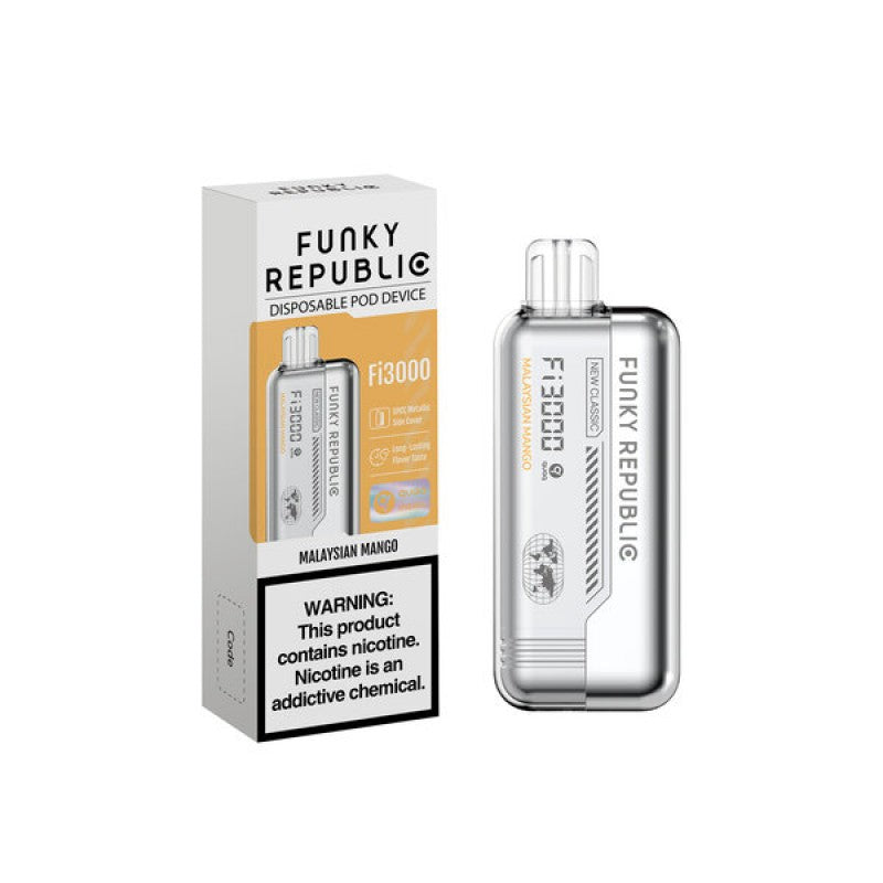 Funky Republic Fi3000 Disposable Vape Wholesale 10 Pack