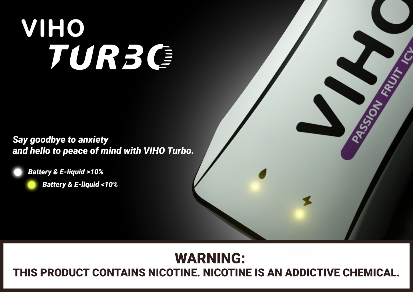 Viho Turbo 10000 Puff Disposable Vape Wholesale 5 Pack