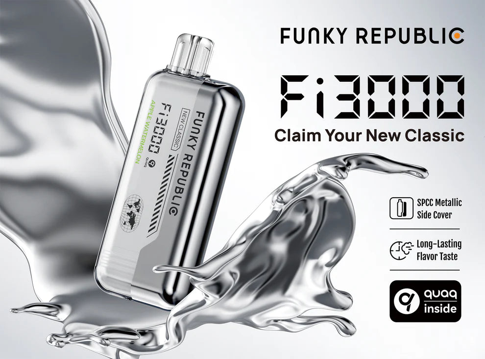 Which Flavors of Funky Republic Fi3000 Disposable Vape You Can Buy in ...