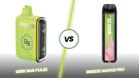 Wholesale Clash: Decoding the Differences Between Geek Bar Pulse and Breeze Smoke Pro