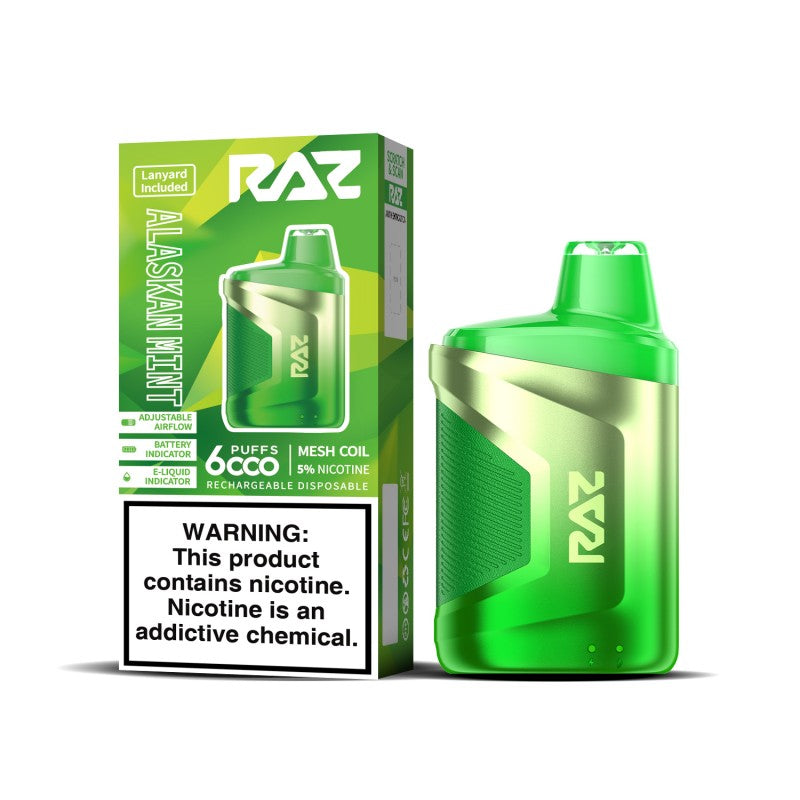 Raz CA6000 Puff Disposable Vape Wholesale 10 Pack