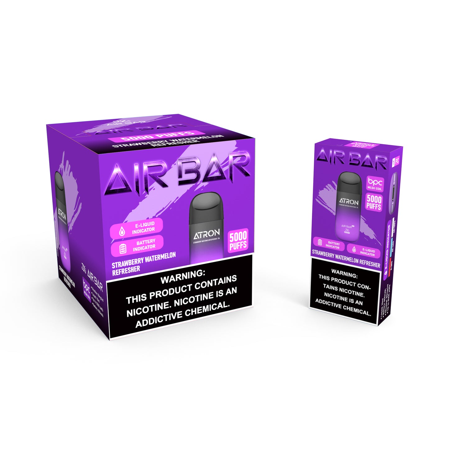 Air Bar Atron 5000 Puff Disposable Vape Wholesale 10 Pack