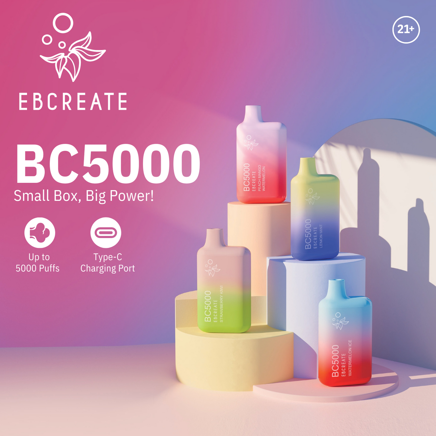 Elf Bar BC5000 Disposable Vape Wholesale 10 pack