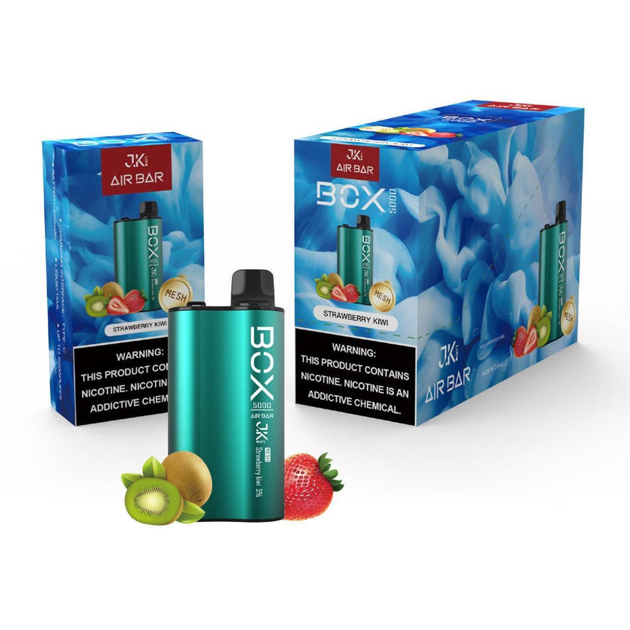 Air Bar Box 5000 Puff Disposable Vape Wholesale 5 pack Strawberry Kiwi