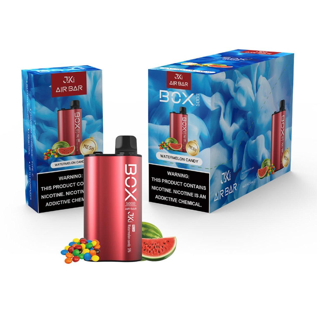 Air Bar Box 5000 Puff Disposable Vape Wholesale 5 pack Watermelon Candy