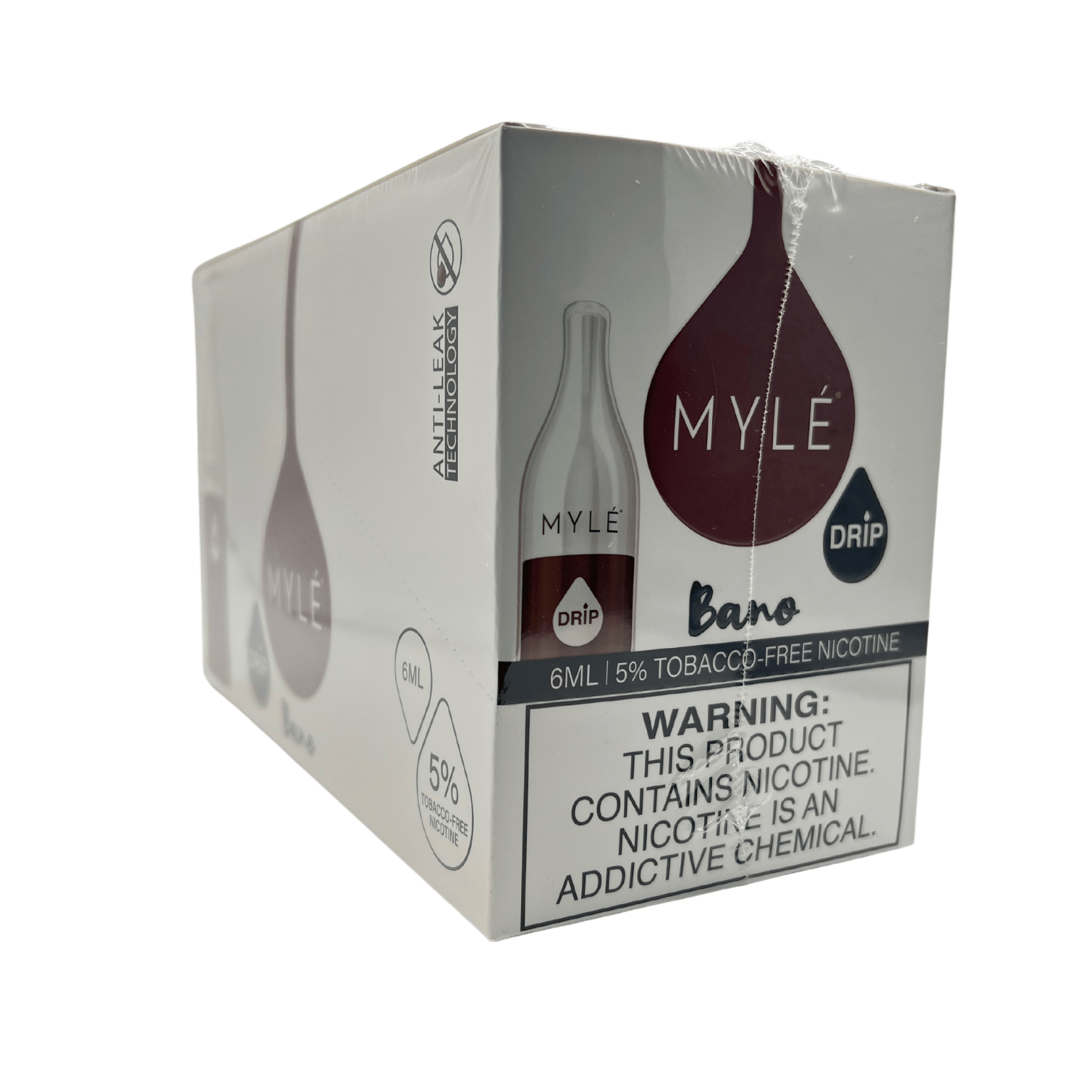 Myle Drip 2000 Puff Disposable Vape Wholesale 10 Pack Bano