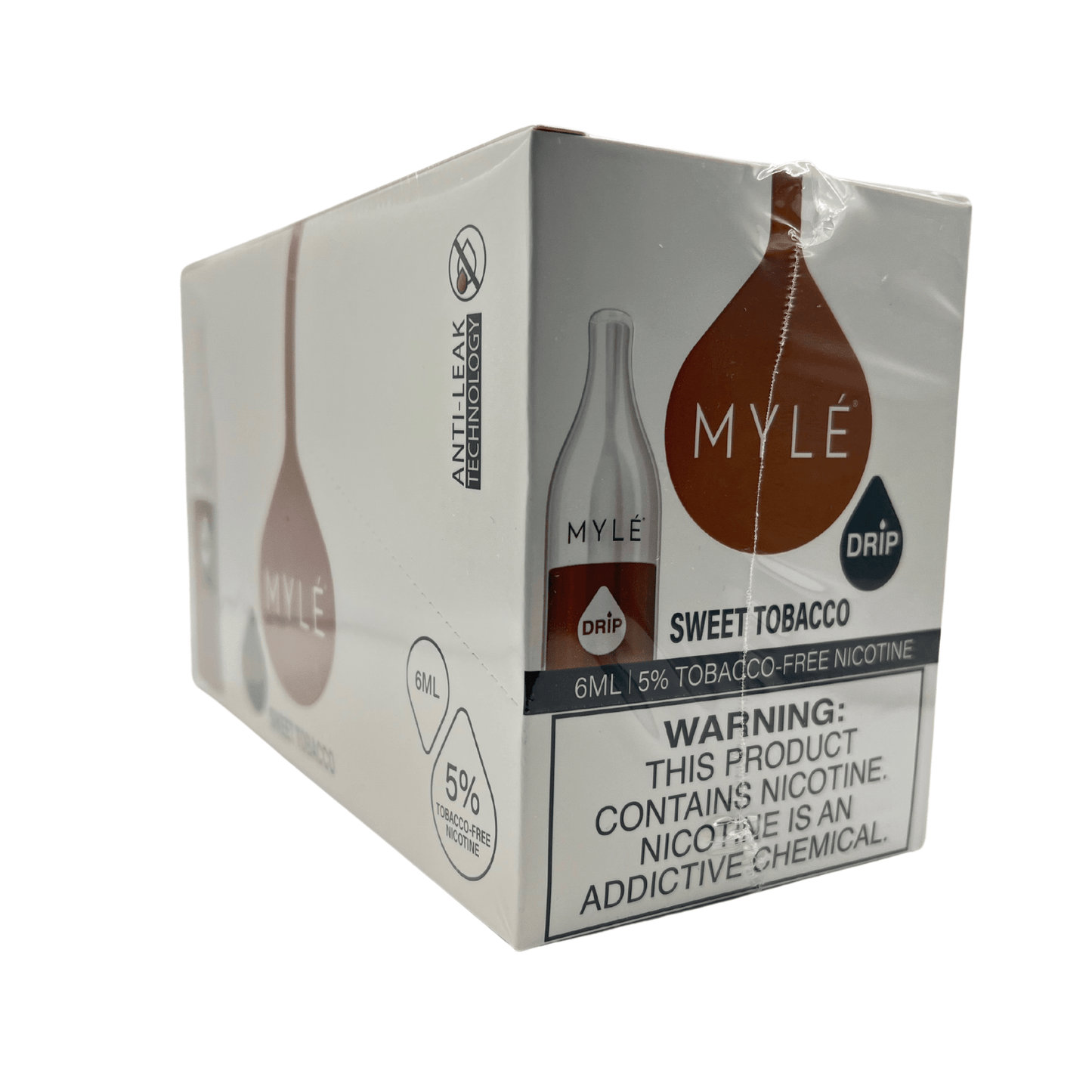 Myle Drip 2000 Puff Disposable Vape Wholesale 10 Pack Sweet Tobacco