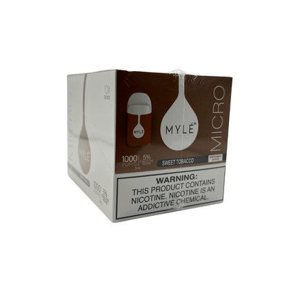 Myle Micro Disposable Vape Wholesale 10 Pack Sweet Tobacco